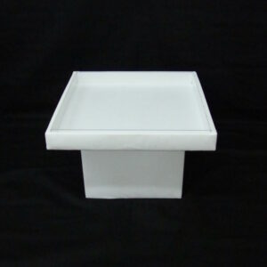White Table with Acrylic Table Top