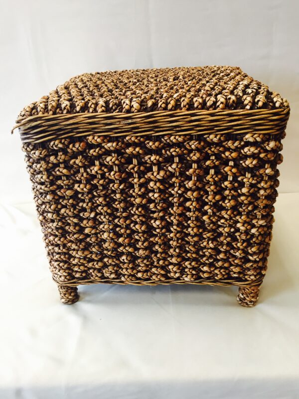 Square Rattan Seat/Ottoman