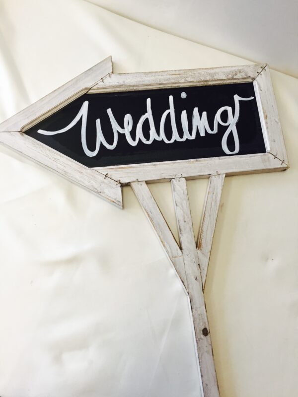 Rustic Chalkboard Arrows