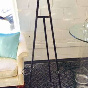 Wrought Iron Easel