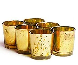 Antique Gold Votive