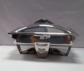 Stainless Rectangle Chafing Dish - 9 qt.