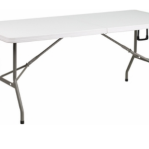 6' Plastic Folding Table