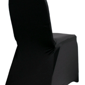 Spandex Black Chair Cover - Sets of 5