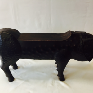 Brown Metal Pig
