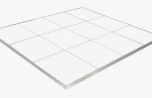 12 x 12 White Dance Floor